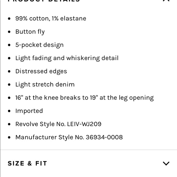 Levi’s Ribcage Jeans - Picture 6 of 6